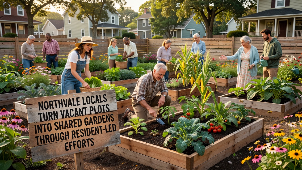 Northvale Locals Revitalize Unused Land with Community-Led Garden Projects
